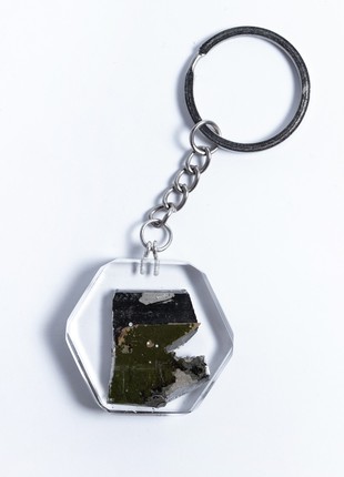 A keyring with a piece of downed Russian Mi-35 helicopter4 photo