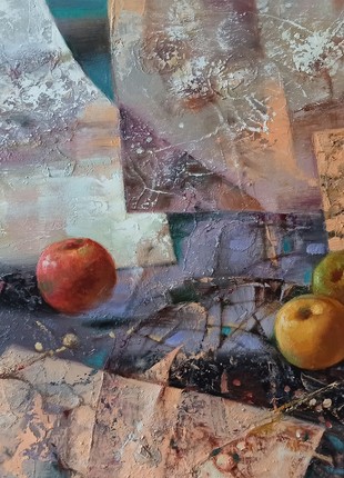 Abstract oil painting Apples Anatoly Borisovich Tarabanov nTar112