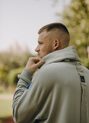 hoodie Build Ukraine in Yourself blue4 photo