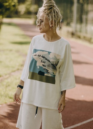 t-shirt Home white