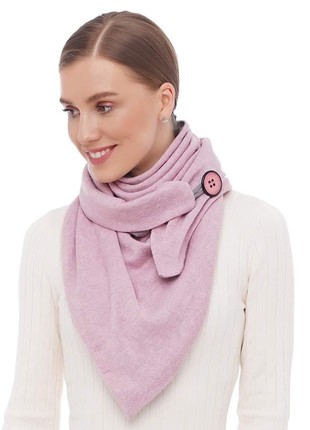 Stylish scarf double-sided scarf with original clasp, unisex2 photo
