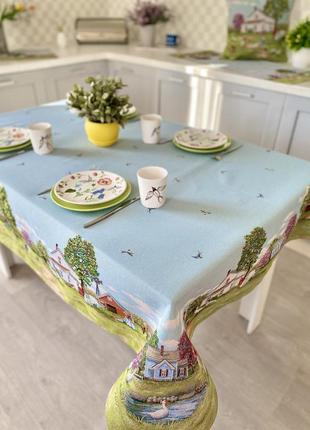 Tapestry tablecloth limaso 137 x 240 cm.2 photo