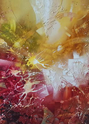 Abstract oil painting Awakening Anatoly Borisovich Tarabanov nTar122