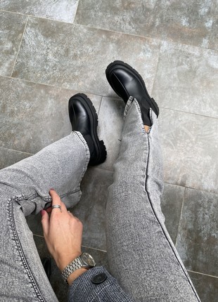 High chelsea boots made of genuine leather4 photo