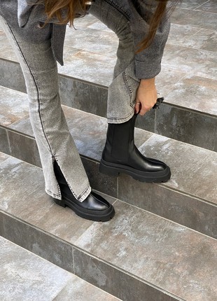 High chelsea boots made of genuine leather5 photo