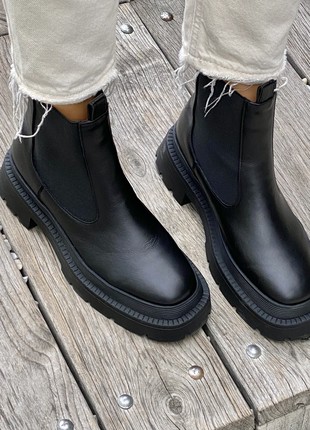 Classic leather chelsea boots3 photo