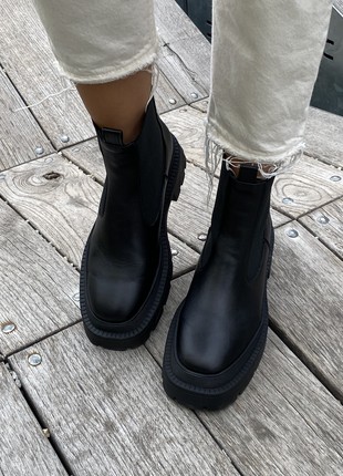Classic leather chelsea boots5 photo