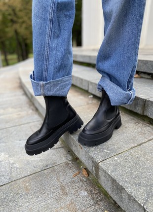 Chelsea boots made of genuine leather6 photo