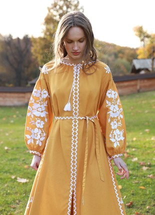 Women's embroidered dress Spring4 photo