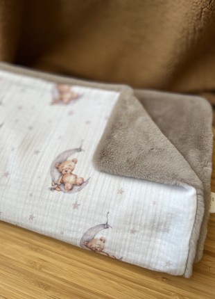 Warm Faux Fur Baby Blanket from momma&kids brand4 photo