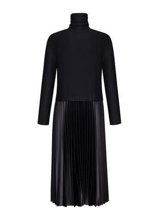 Black dress  with a silk skirt5 photo