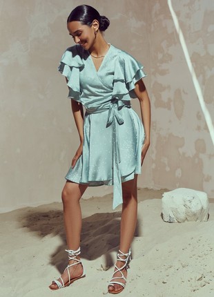 MINT WRAP DRESS GEPUR2 photo