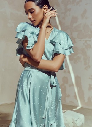 MINT WRAP DRESS GEPUR3 photo