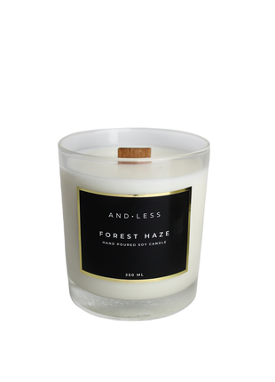 Andless Scented Soy Candle Forest Haze3 photo
