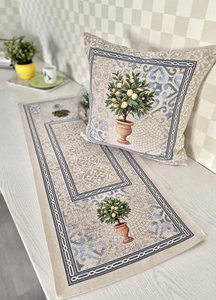 Tapestry table runner 37x100 cm.6 photo