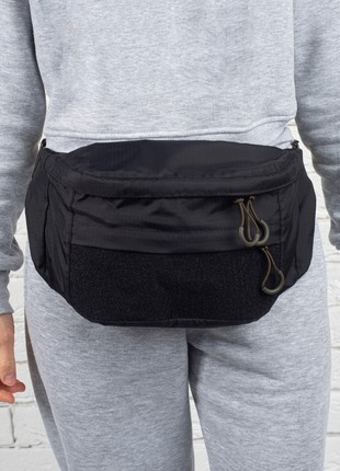 Waist pack in black color2 photo