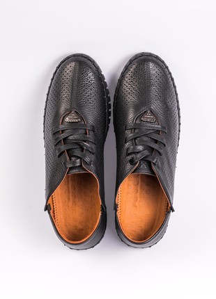 Soft and stylish men's moccasins made of genuine leather. Choose shoes "PS L 27"3 photo