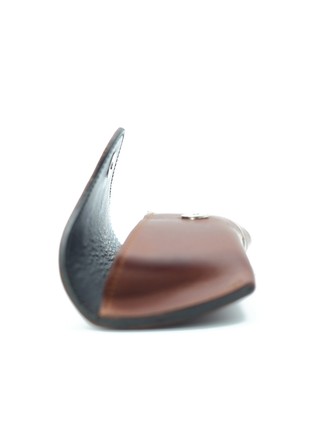 Natural leather Sunglasses case5 photo