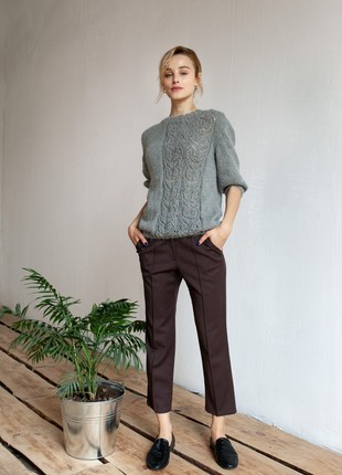 Wool classic pants