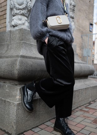 Black culottes