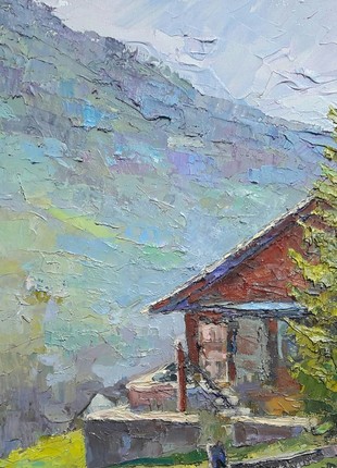 Oil painting High in the mountains Serdyuk Boris Petrovich bSerb2264 photo
