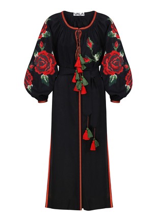Embroidered dress "ROSES"