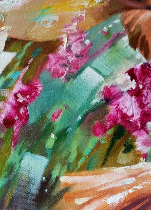 Abstract oil painting Birds Anatoly Borisovich Tarabanov nTar1377 photo