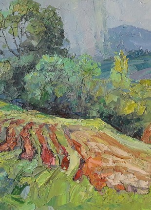 Oil painting It is rainy Serdyuk Boris Petrovich nSerb2303 photo