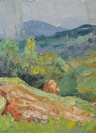 Oil painting It is rainy Serdyuk Boris Petrovich nSerb2306 photo