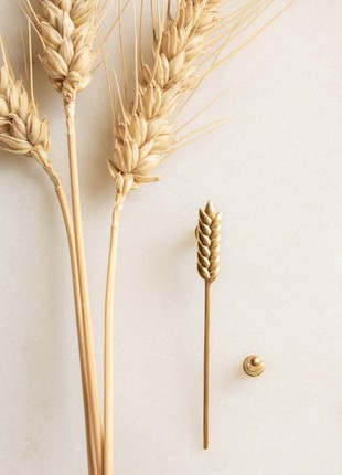 Golden Wheat Earrings