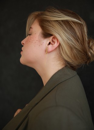 Golden Wheat Earrings3 photo