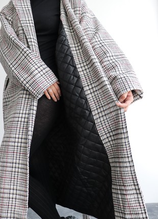 Coat "Goose foot Demi"5 photo