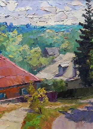 Oil painting District Cherednikov Serdyuk Boris Petrovich nSerb263