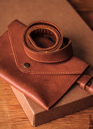 Leather waist envelope4 photo