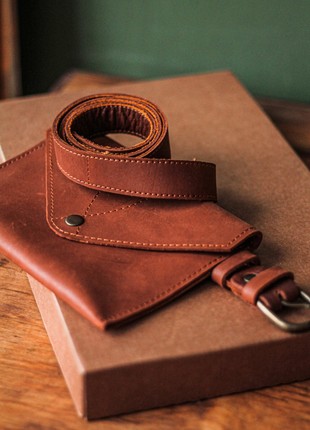 Leather waist envelope5 photo