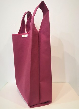 Reusable tote bag, handmade. Shopping bag, grocery bag.3 photo