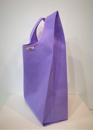 Reusable tote bag, handmade. Shopping bag, grocery bag.2 photo