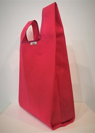Reusable tote bag, handmade. Shopping bag, grocery bag.2 photo