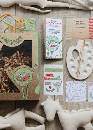 Handmade bunny, Rabbit doll, DIY gift for Kids, Children's Drawing Gift, Kids Drawing8 photo