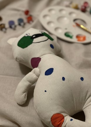 Teddy bear toy, Art Kit, DIY Teddy bear toy Craft Kit, Make your own Teddy bear, Kids Paint DIY, Kids Craft Kit5 photo