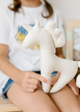 Unicorn, Coloring Unicorn Kit, soft toy for coloring, Make your own Unicorn, Stuffed Unicorn, Make it yourself unicorn kit2 photo