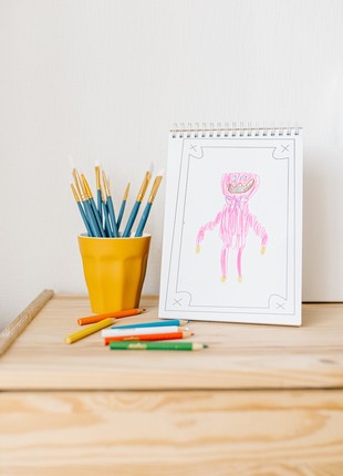 Children's drawing set with Art book9 photo