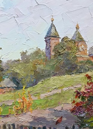 Oil painting Autumn landscape Serdyuk Boris Petrovich nSerb2755 photo