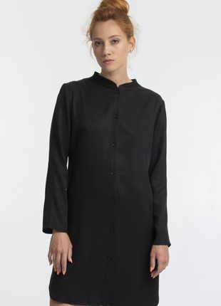 dress-shirt ECO Tencel Black