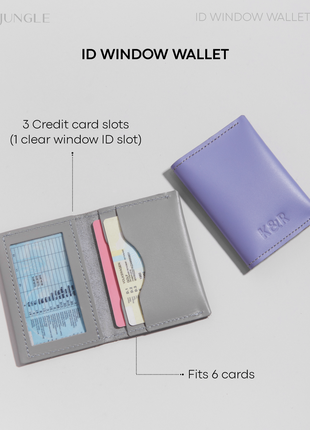 Cardholder with ID Window2 photo