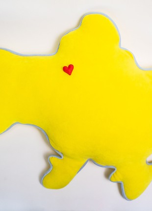 Pillow in the form of Ukraine2 photo