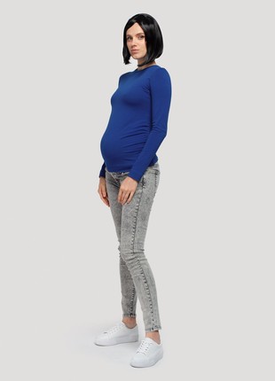 Cornflower maternity-friendly longsleeve3 photo