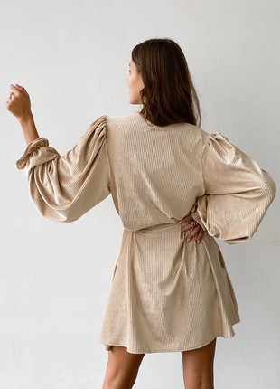 Dress "Kimono Asymmetry" vanilla5 photo