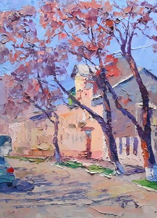 Oil painting the outside Serdyuk Boris Petrovich nSerb293