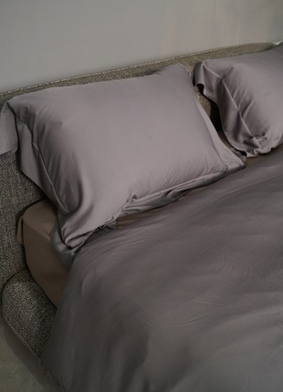BEDDING SET BAMBOO Single (EU SIZE) STONE GRAY